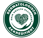 Akkreditiert durch die Skin Health Alliance