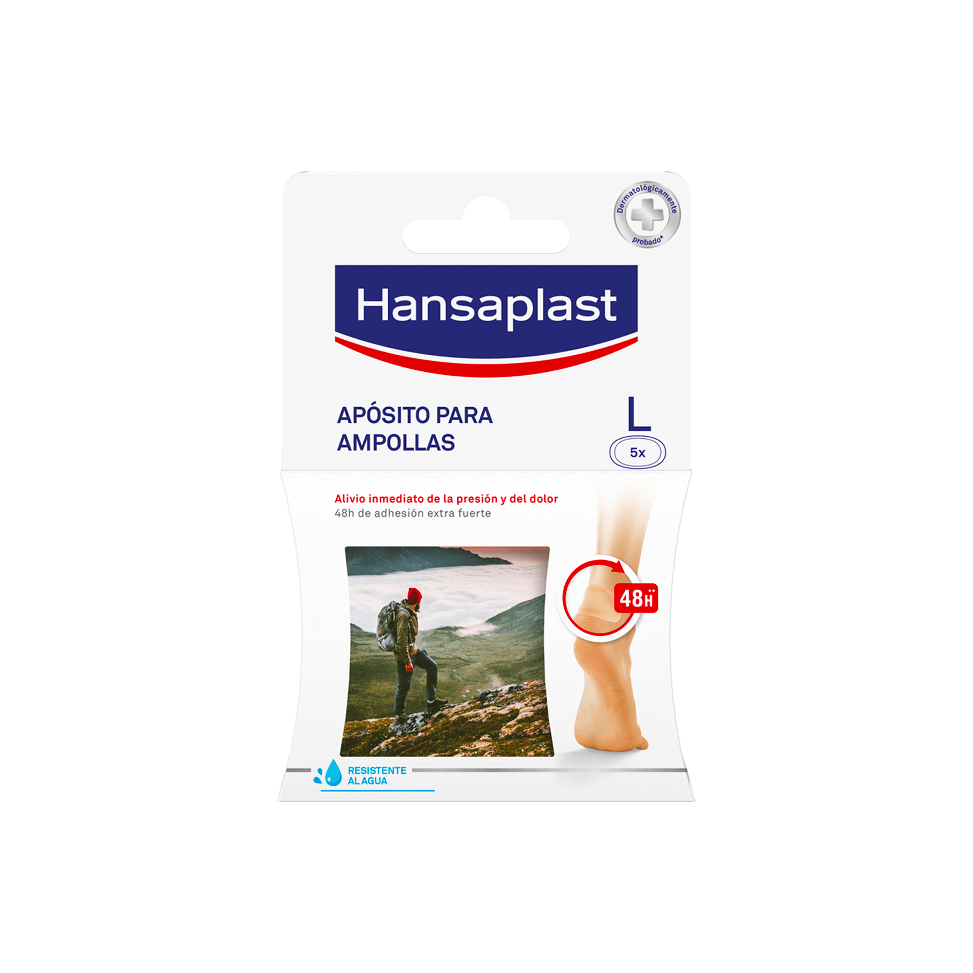 Apósitos impermeables y extrafuertes Hansaplast Extra para una