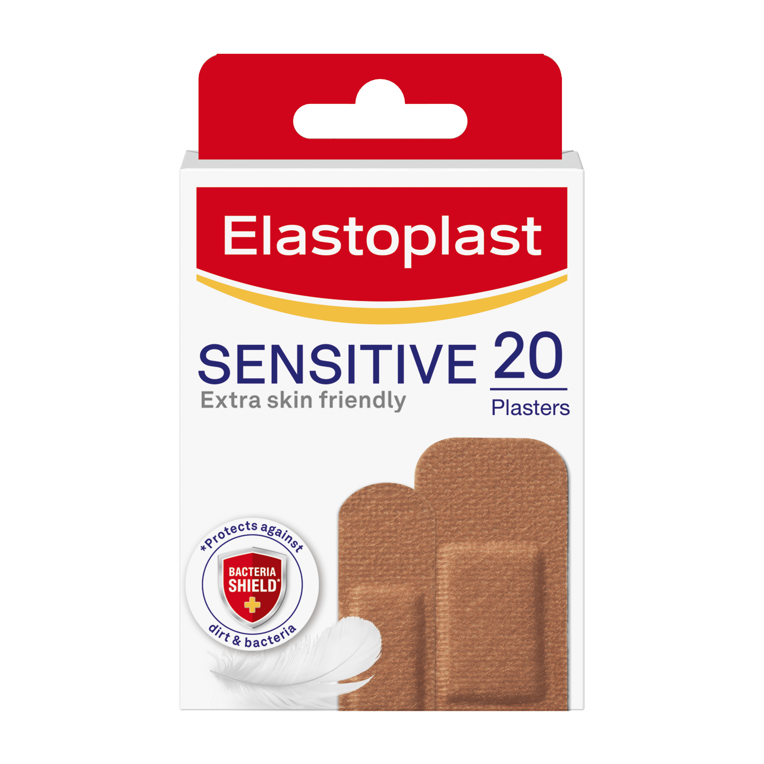 Elastoplast Sensitive Plaster medium skin tone