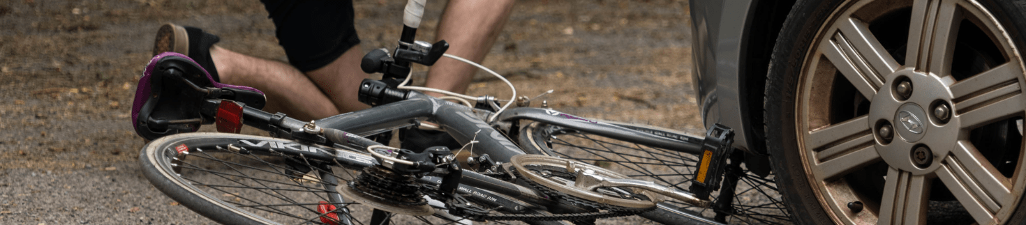 Cyclist accident with car