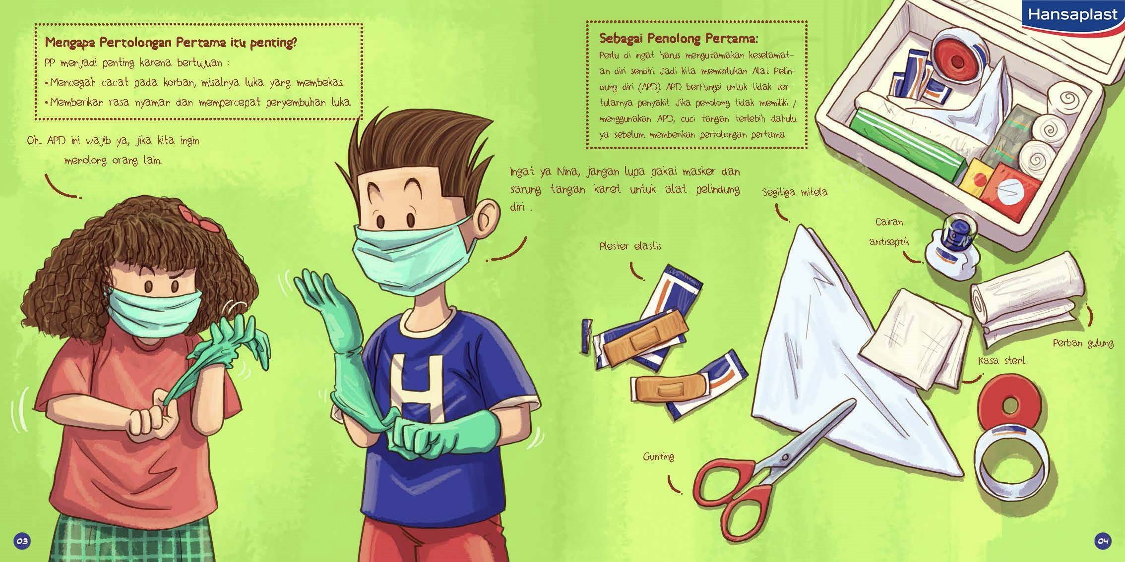 Pentingnya pertolongan pertama.