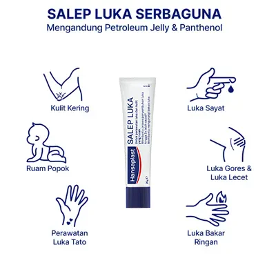 Hansaplast salep luka serbaguna untuk berbagai kondisi
