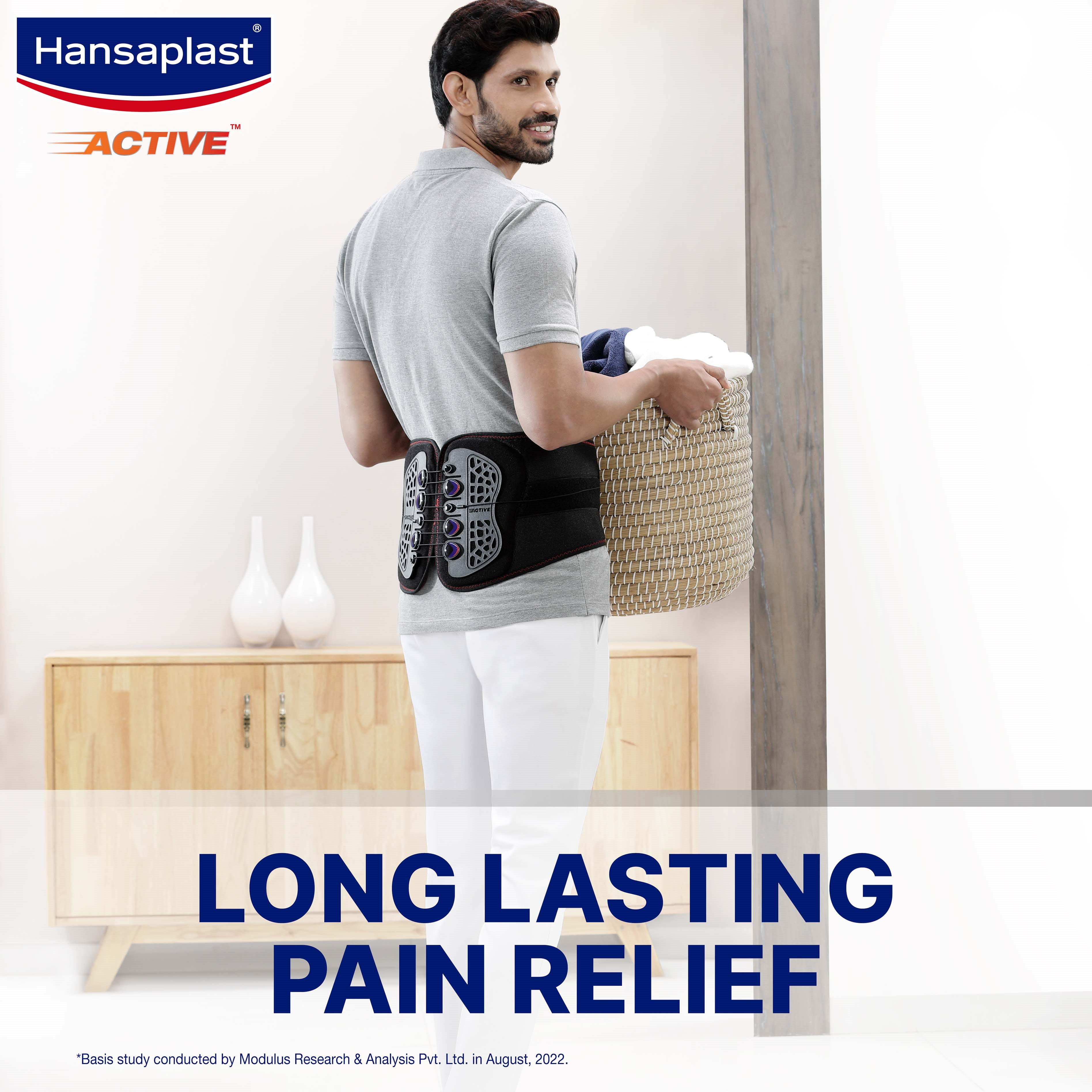 Long Lasting pain relief pull lower back support