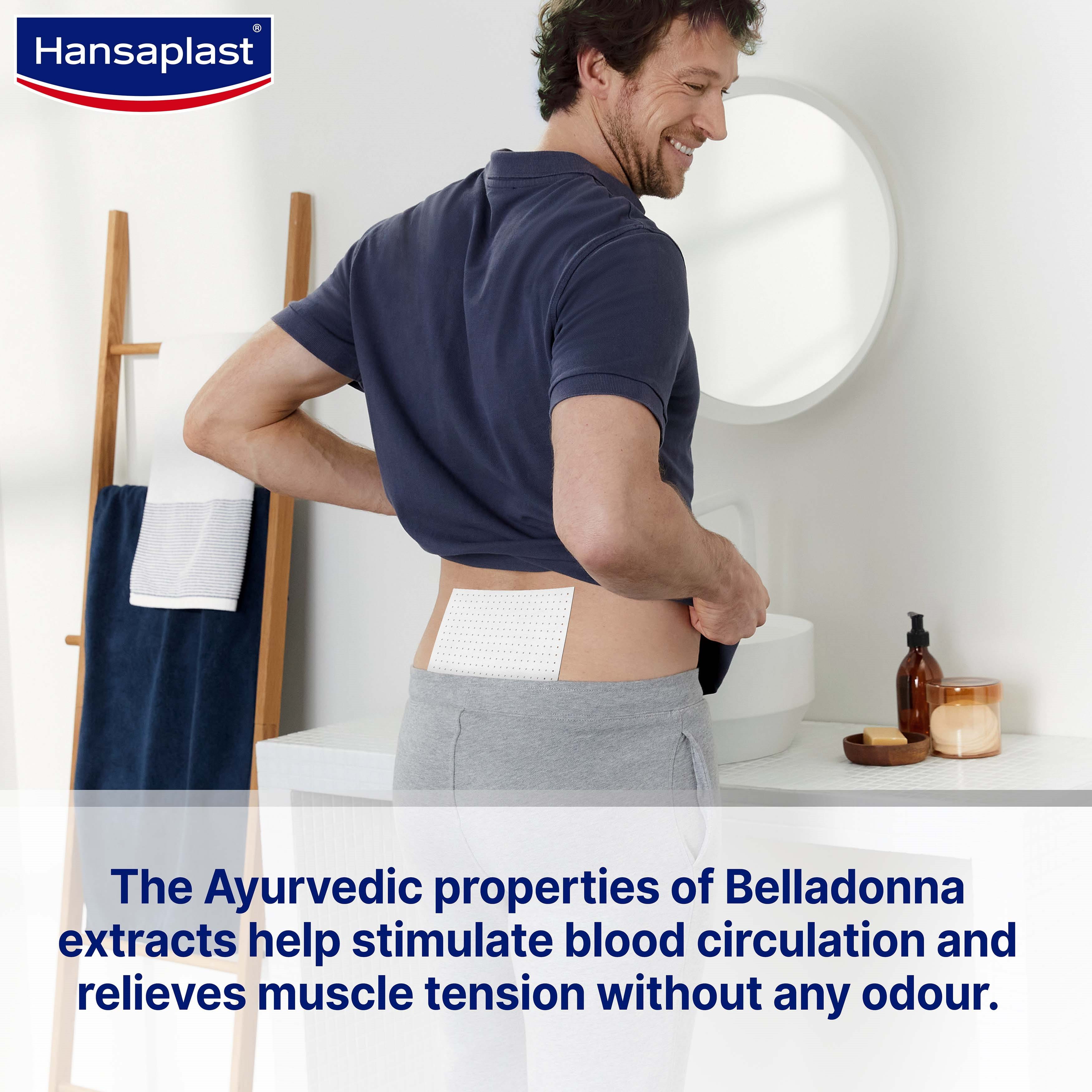 belladonna heat plasters for blood circulation