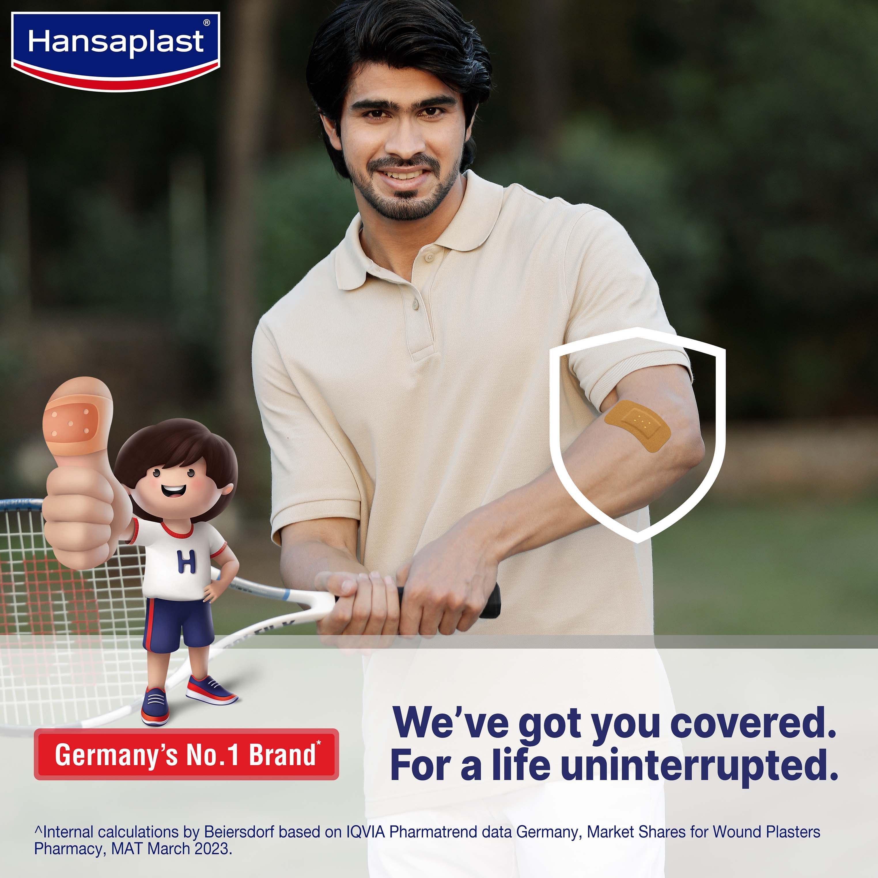 Jumbo plaster covering