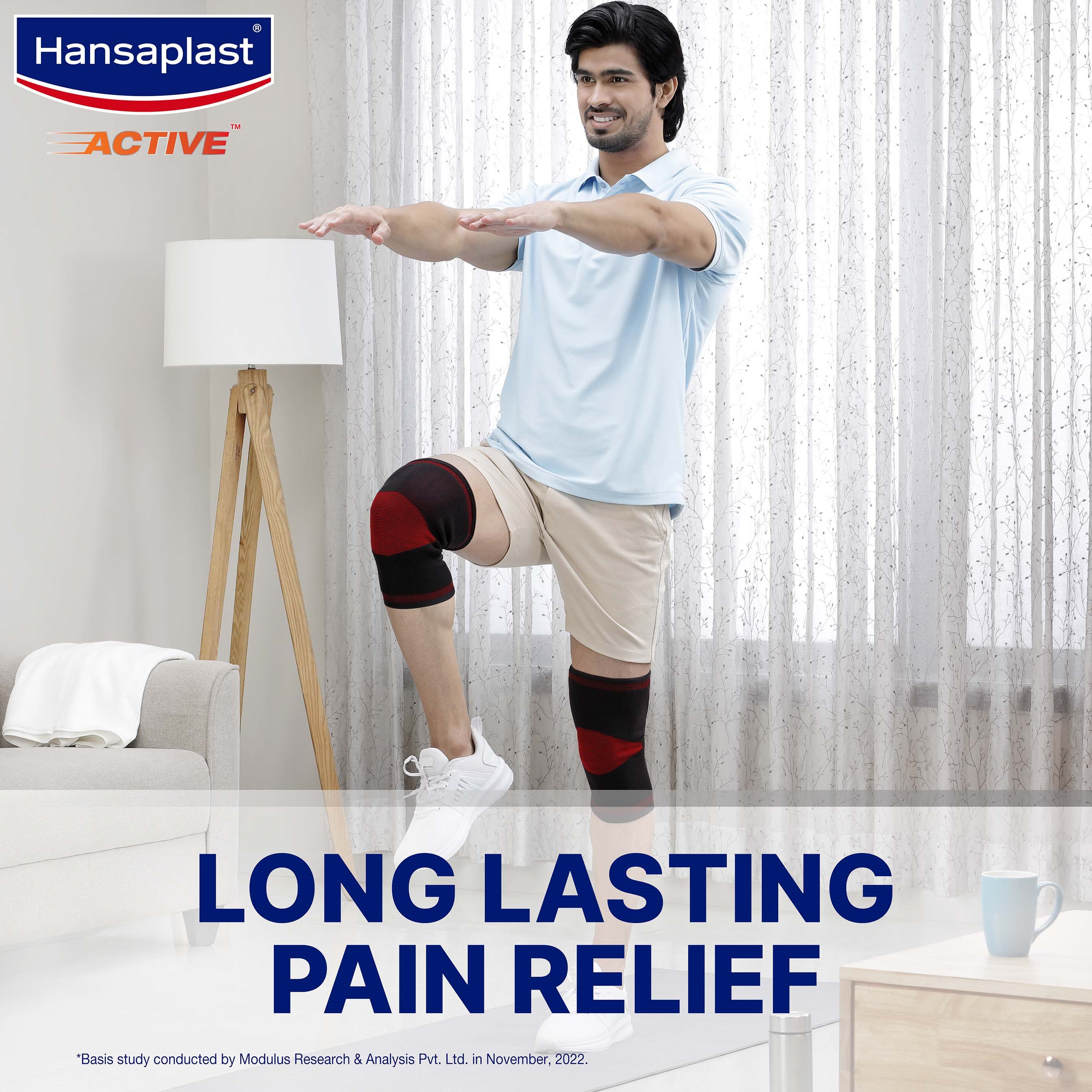 Pain relief knee cap for lasting support and comfort