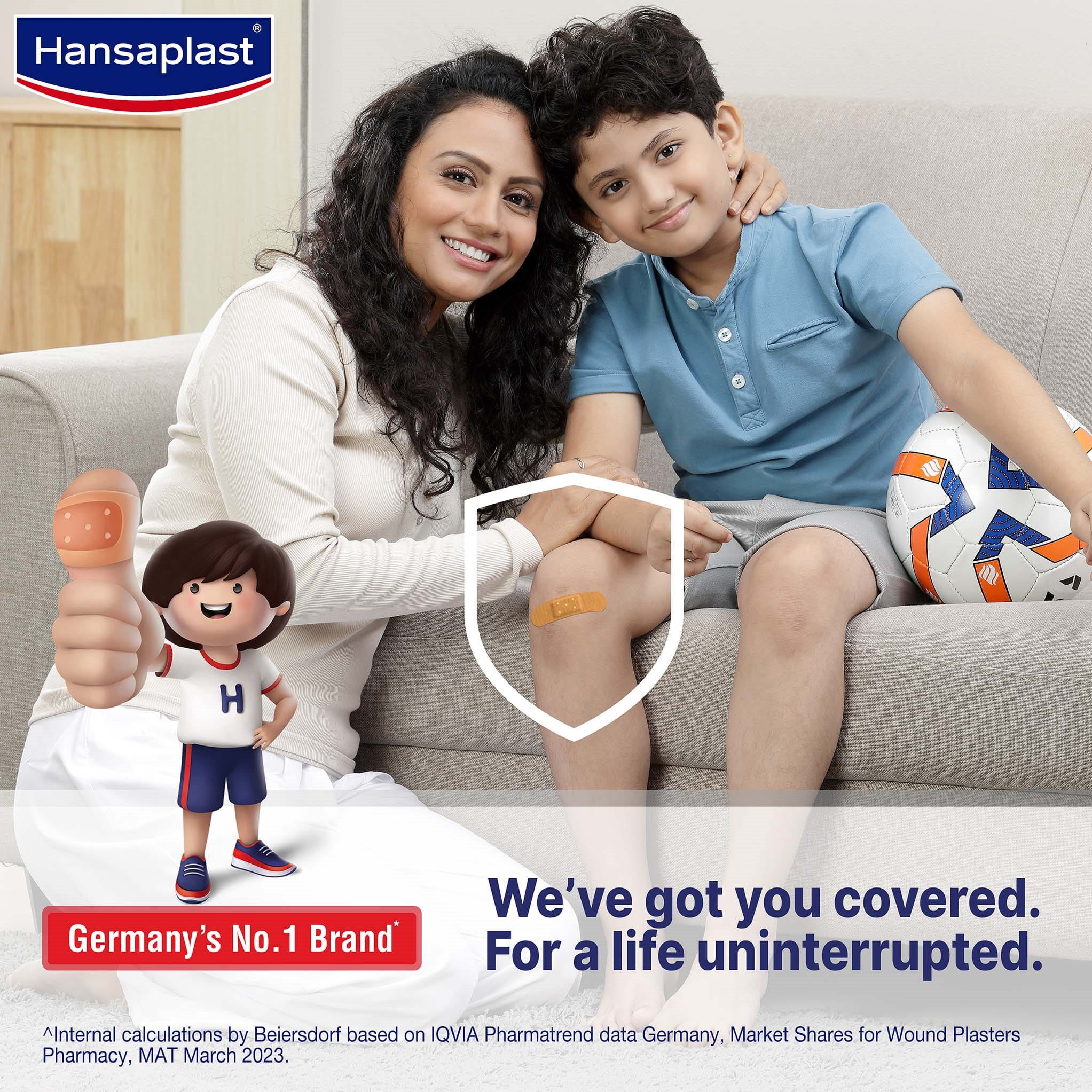 Germany's no.1 regular plaster brand got you covered