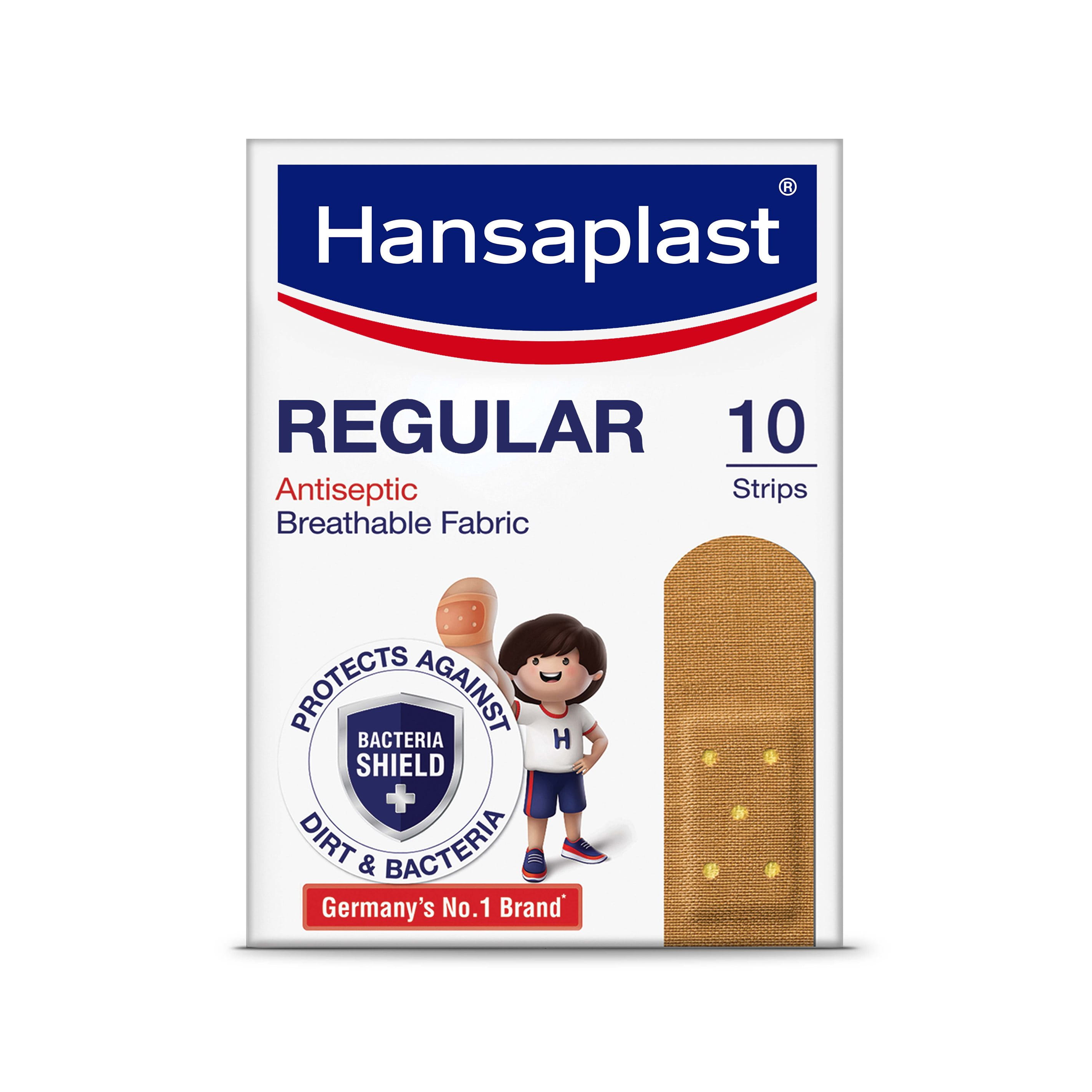 Regular Wound Plaster for minor cuts & wounds| Hansaplast India