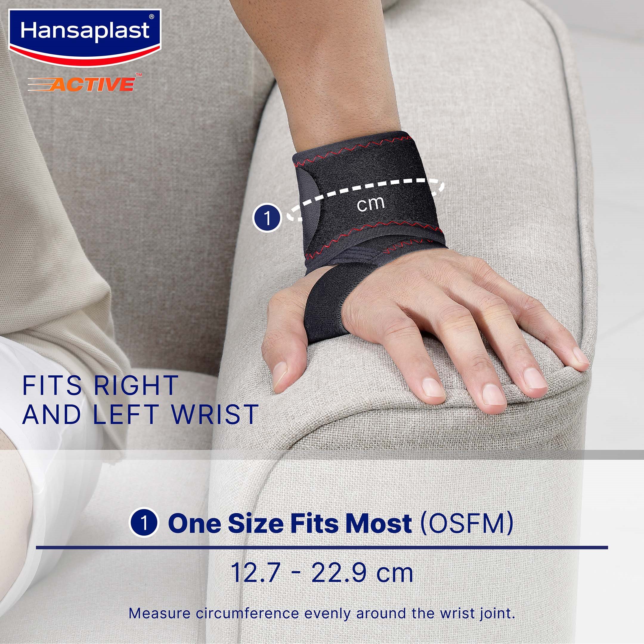 Wrist Support & Brace Fits Both Right and Left Wrists
