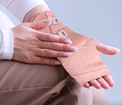 Cover the injured area