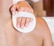 Clean the affected area