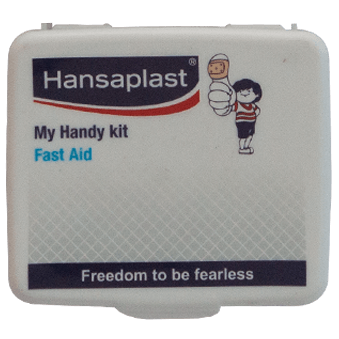 First Aid Kit Box: My Handy Kit - 1| Pocket-size, travel friendly first aid box | Hansaplast India