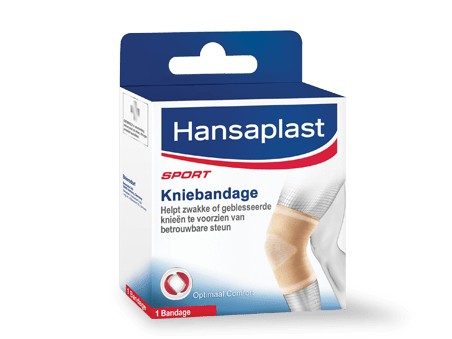 Ziektecijfers voor de hand liggend Uitgaan Hansaplast Kniebandage voor ondersteuning van de knie