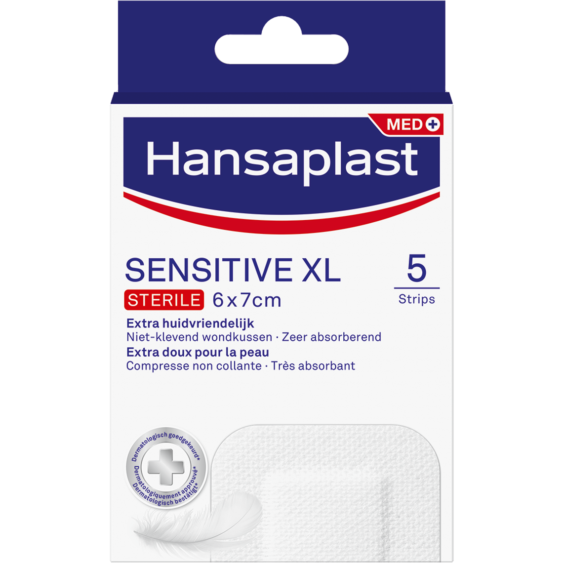 Hansaplast - Sensitive XL