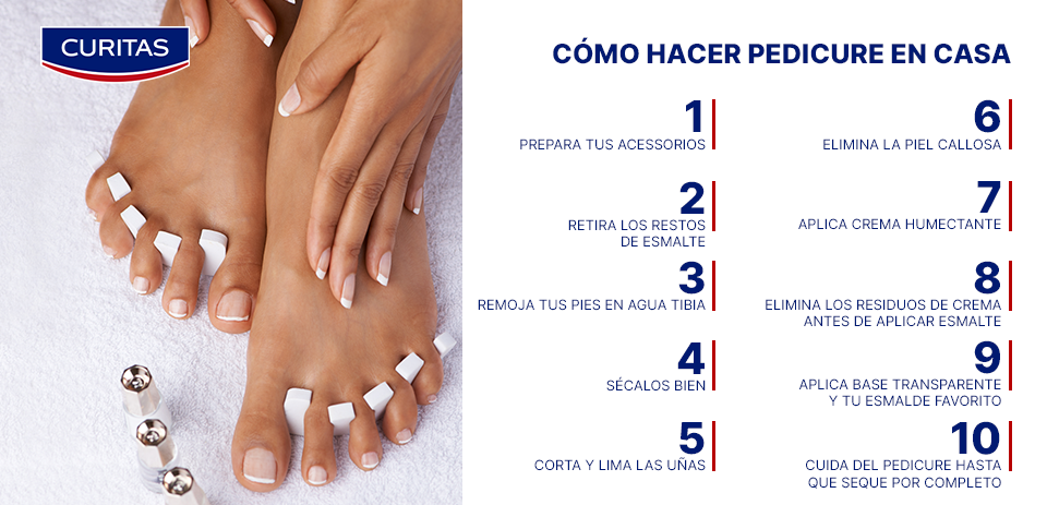 10 pasos para hacer tu pedicure en casa