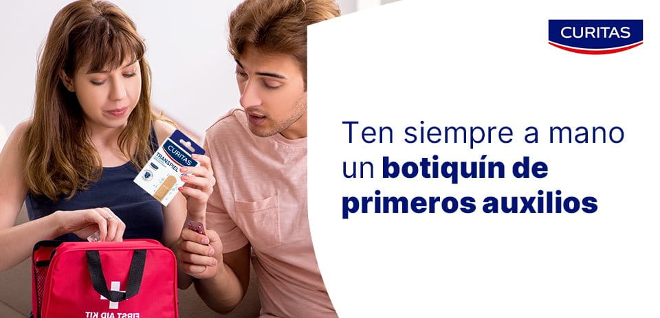 Botiquín para primeiros auxilios