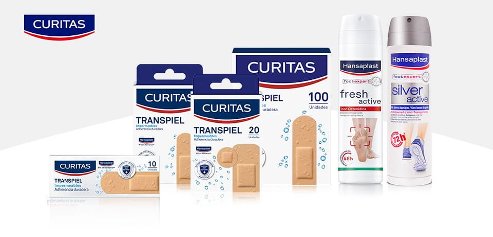 Productos Curitas® para heridas menores