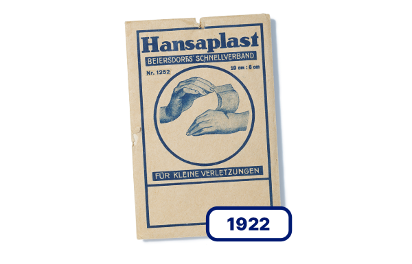  Curitas 100 años: Primeros y esos con relleno para heridas Hansaplats