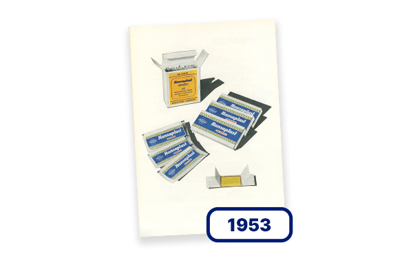 Curitas 100 años: Primeras curitas resistentes al agua