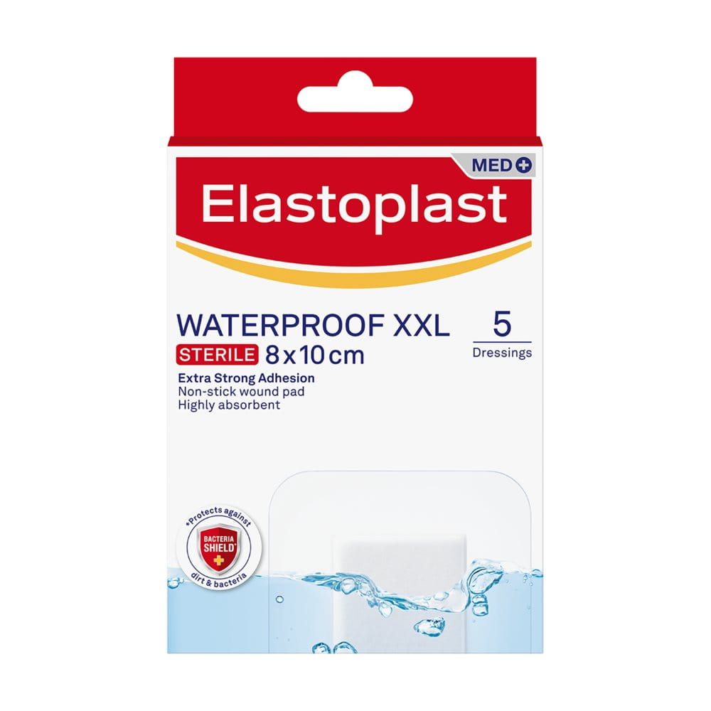 Elastoplast Waterproof Xxl Plasters