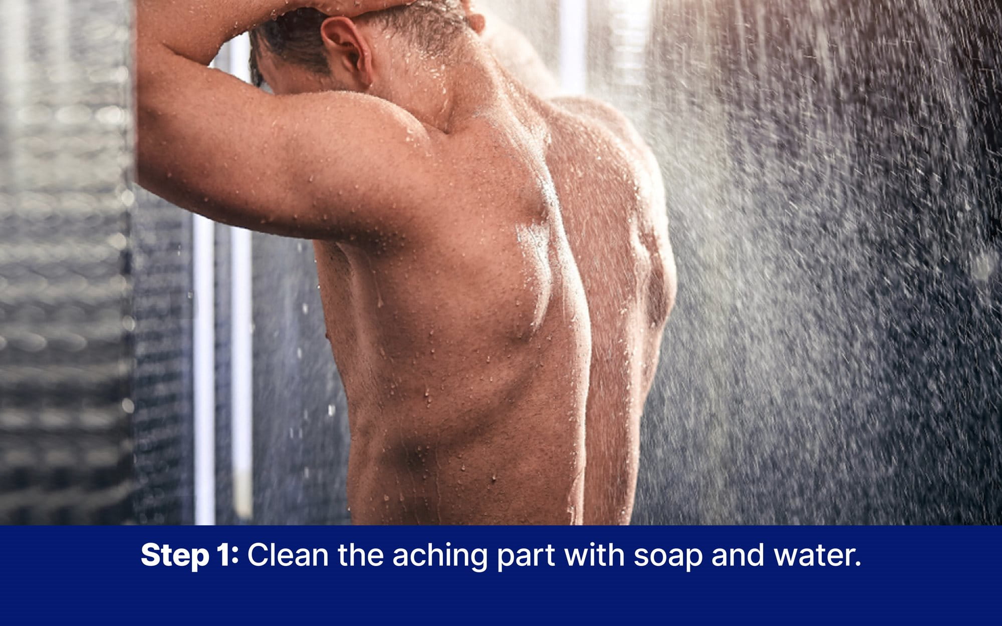 Clean the affected area