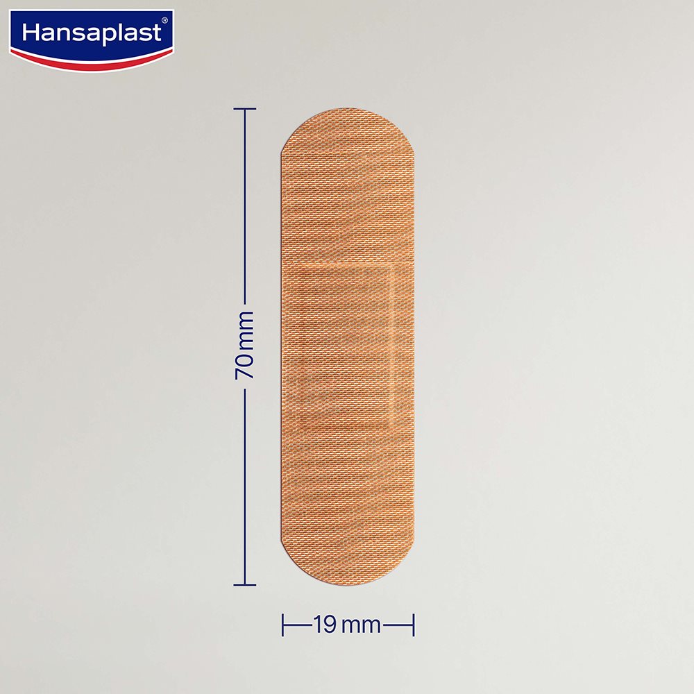 Hansaplast Antiseptic Elastic Bandage | Covered Wounds Heal Better | Blocks 99% of Bacteria | 3X Stretchable | Water Repellant | Adapts to Body Movement | For Wound Cuts , Scrapes and Finger Cuts | First Aid Essential