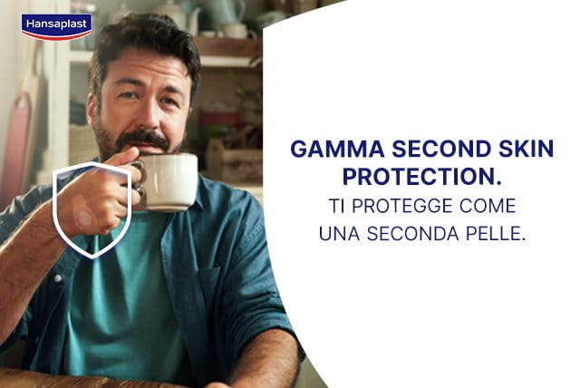 Gamma second skin protection. Ti protegge come una seconda pelle.