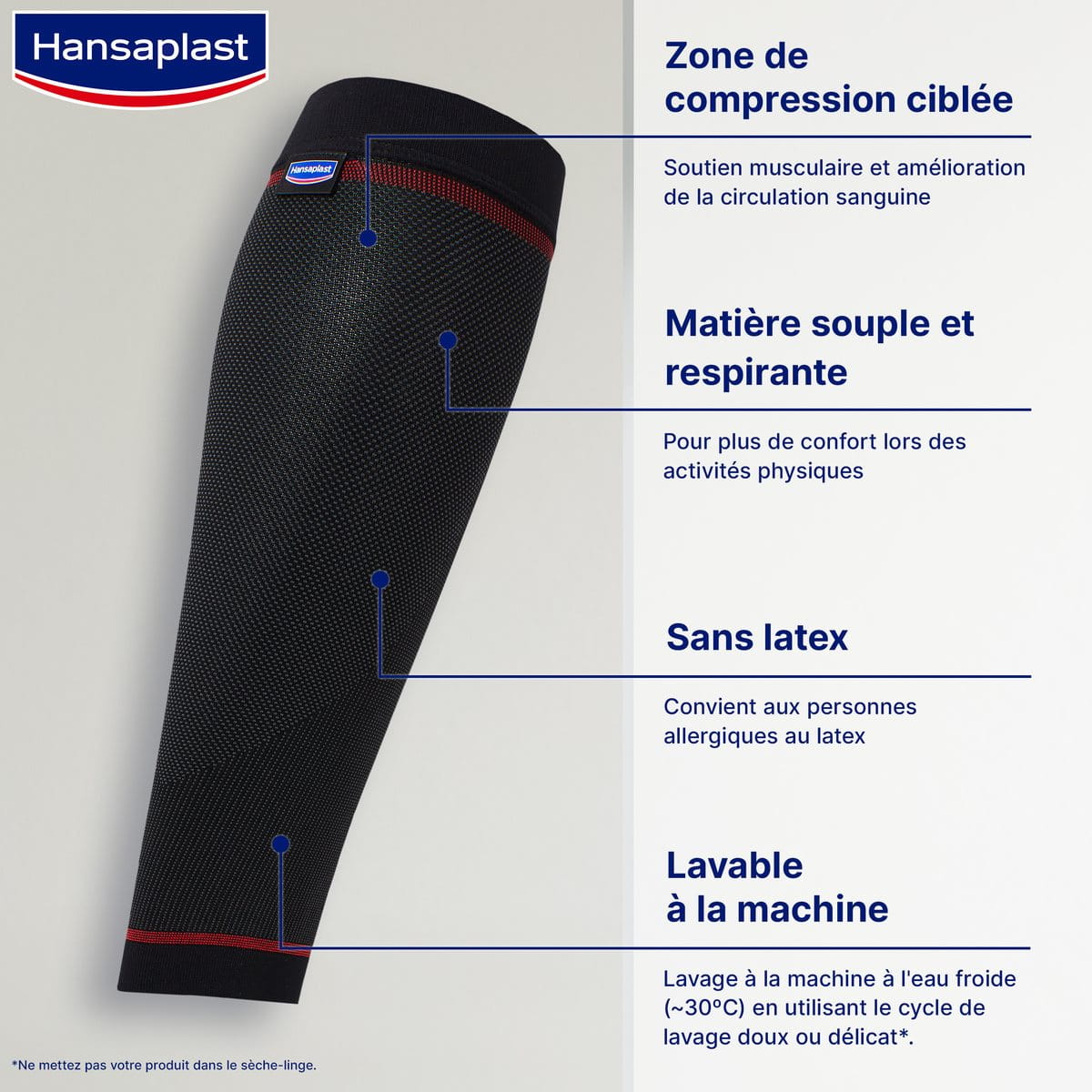 Manchons de Compression Mollet Hansaplast