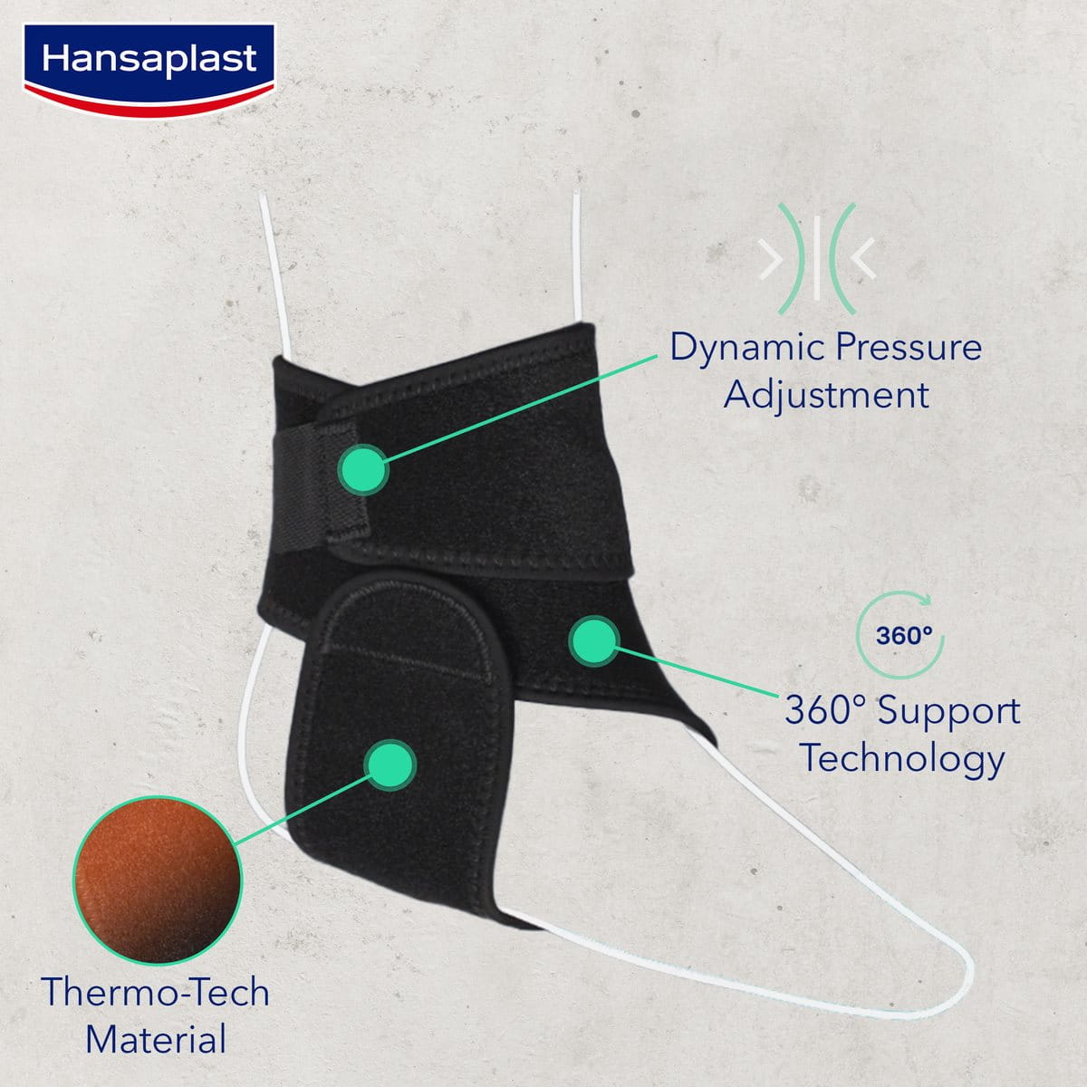 Protective Ankle Support - Provides protection and pain relief