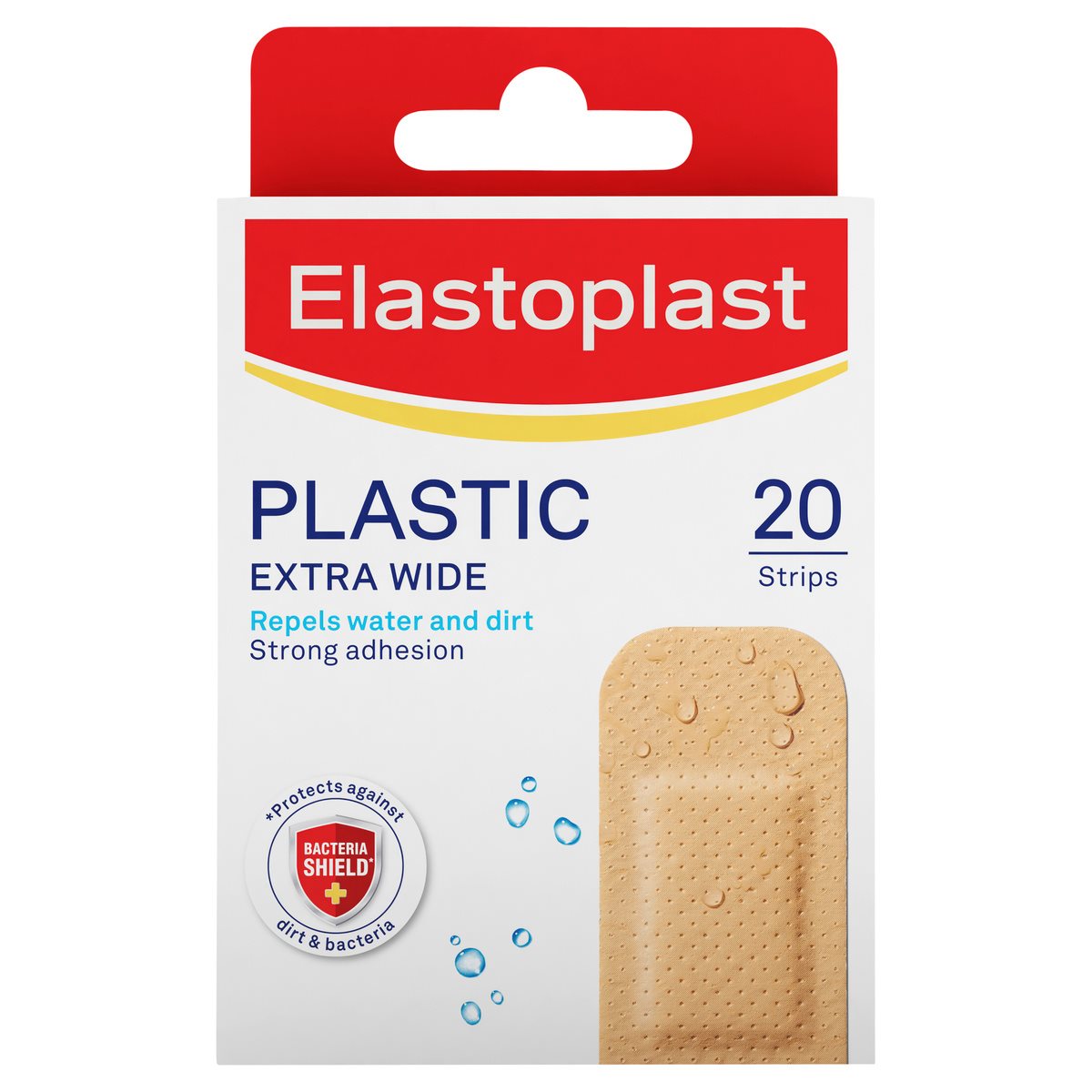 Elastoplast 20 Cerotti Assortiti, Resistenti All'Acqua, Strisce Medicazione Protettive