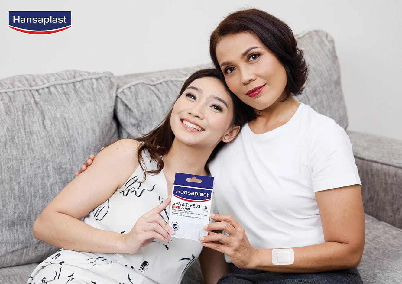Hansaplast sensitive XL untuk luka yang besar