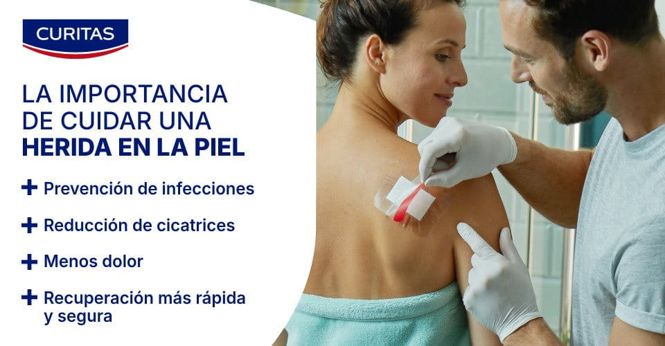 Por qué es importante cuidar una herida