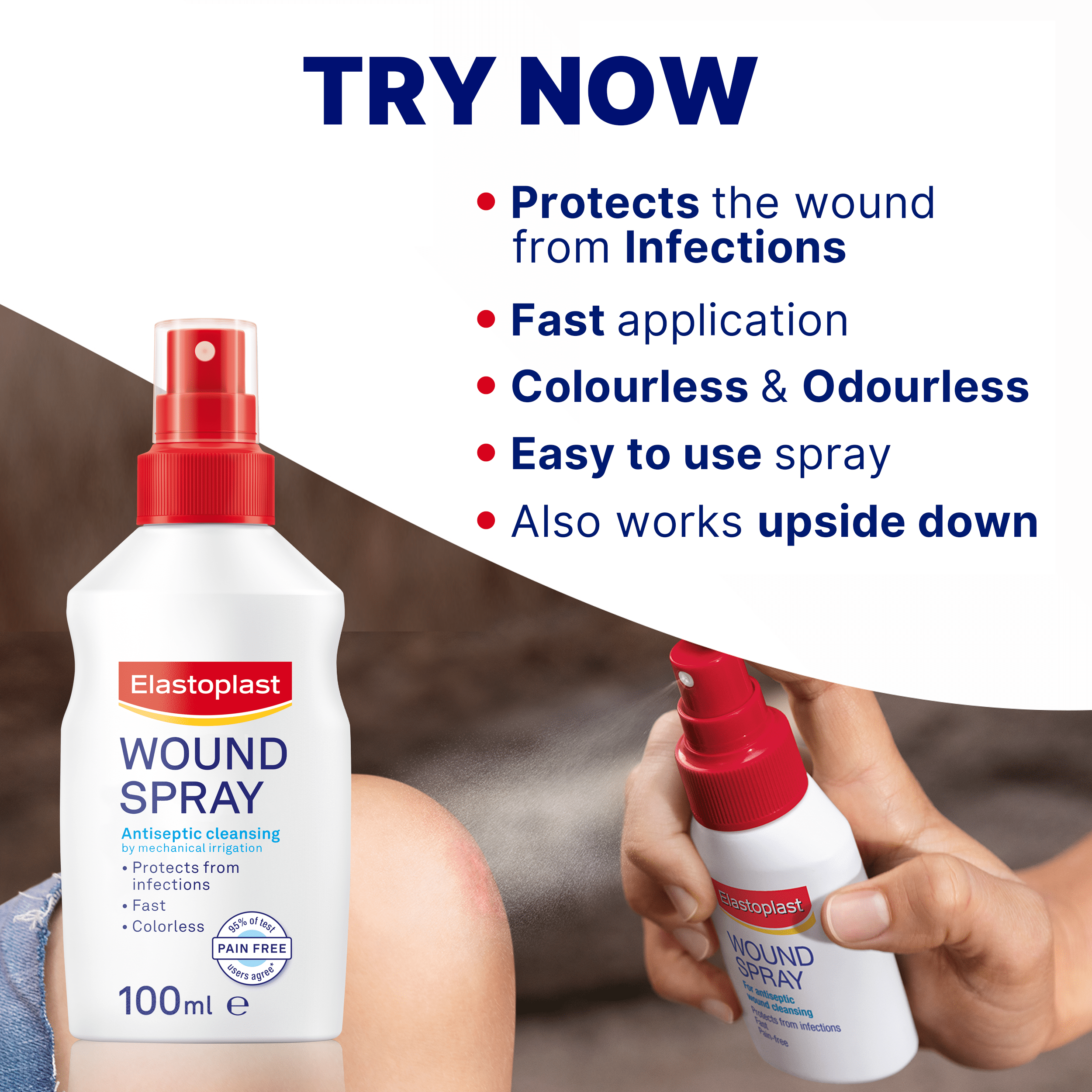 Elastoplast Wound Spray benefits  