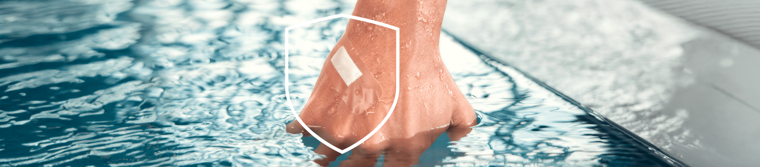 Agua para la limpieza de heridas