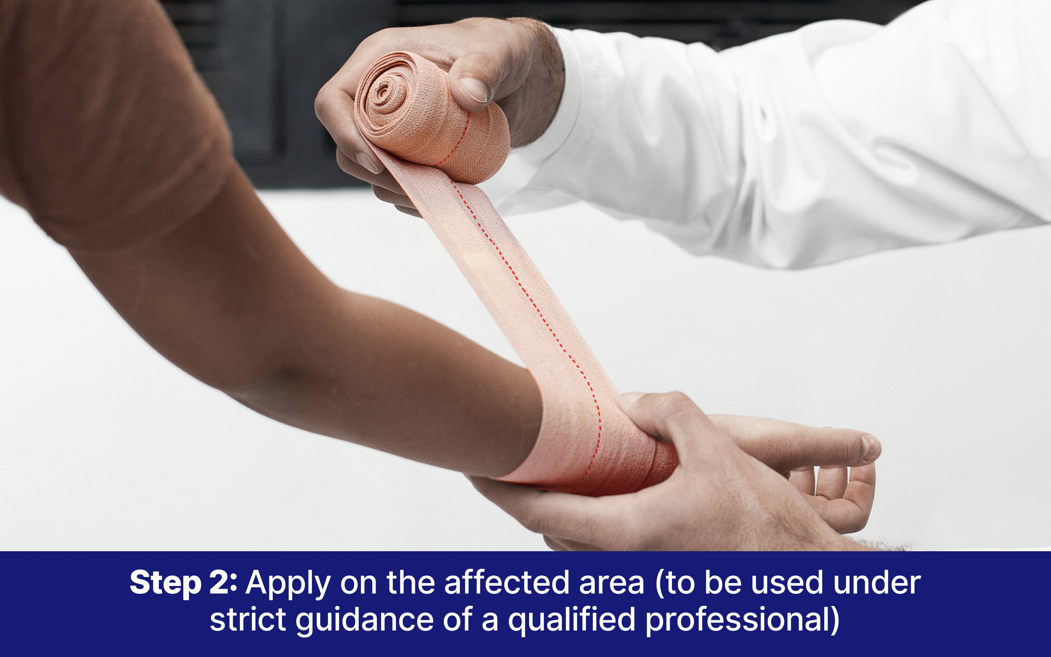 Hansaplast Soft Cotton Crepe Bandage For Pain Relief | Skin-Friendly | Crepe Bandage For Hands, Legs And Ankle Support | Provides Warmth And Firm Support To The Affected Area