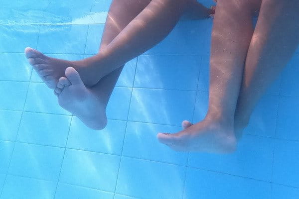 Agua con cloro y heridas