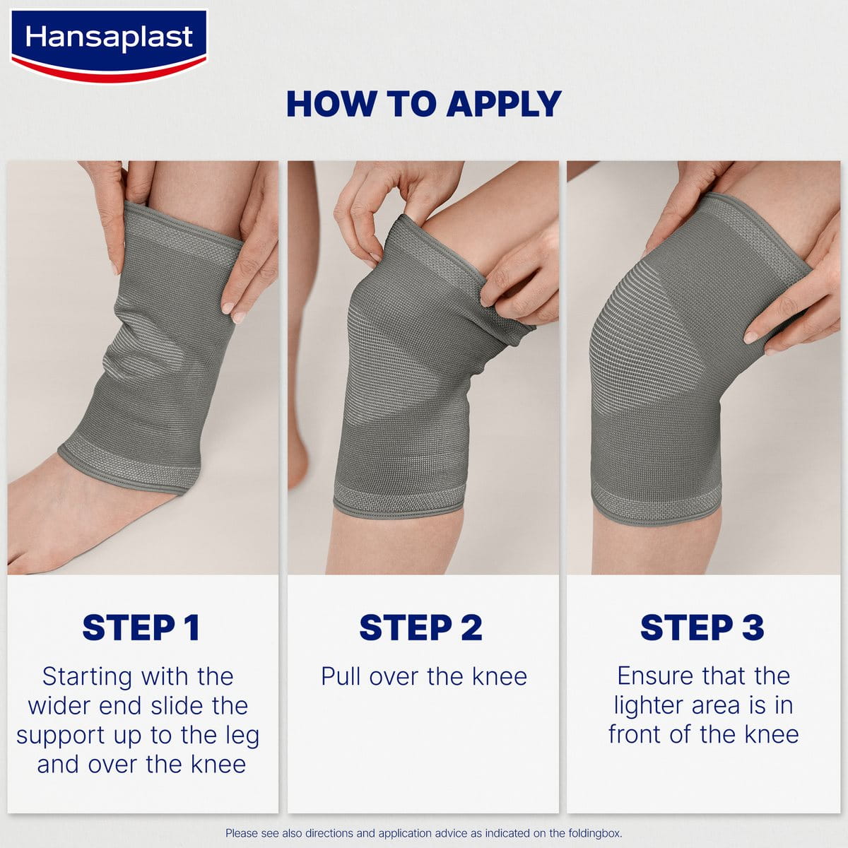 Hansaplast Comfort Knee Support | Knee Support | All-day comfort |  Breathable