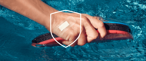 Agua para la limpieza de heridas