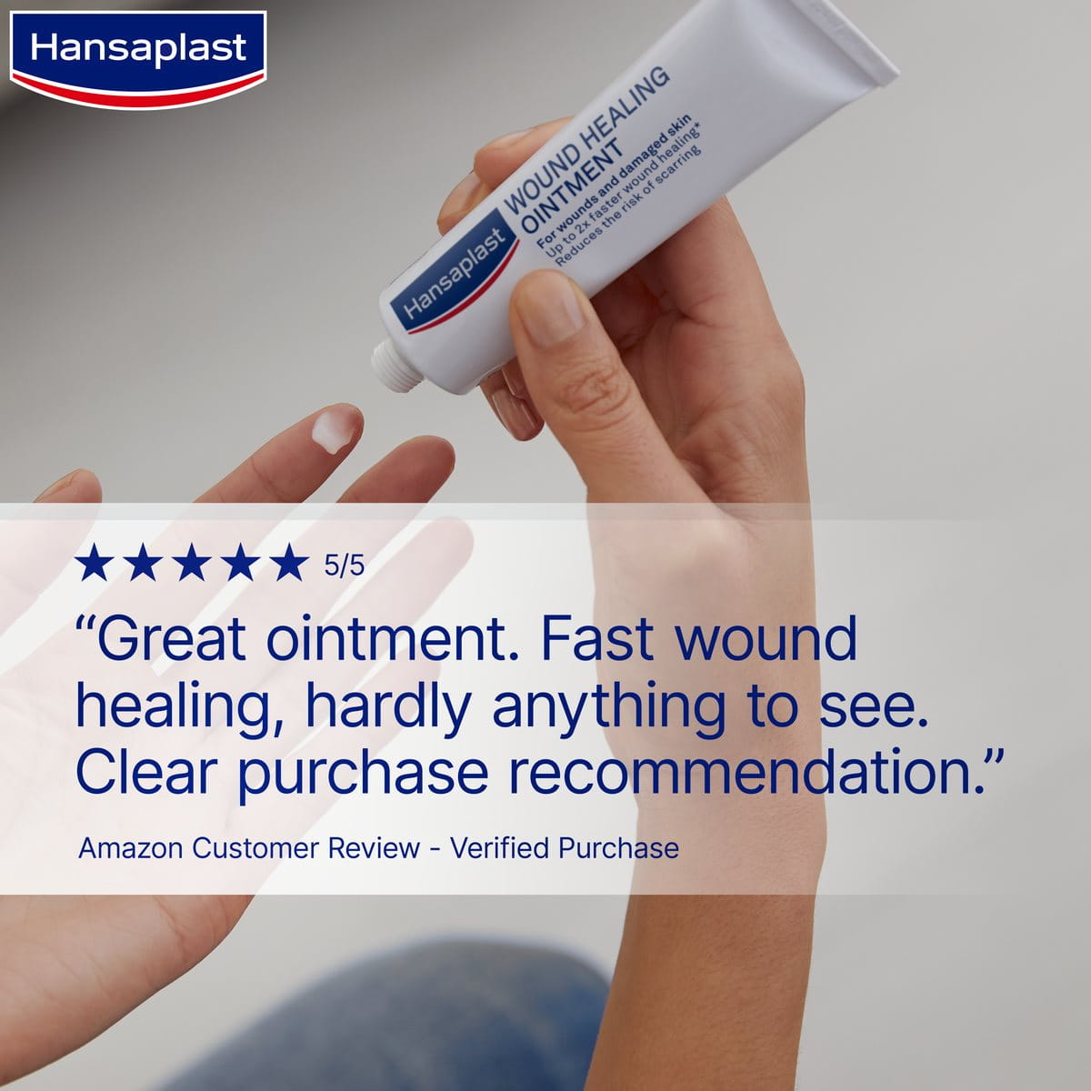 Hansaplast Wound Healing Ointment   For Fast Wound Healing