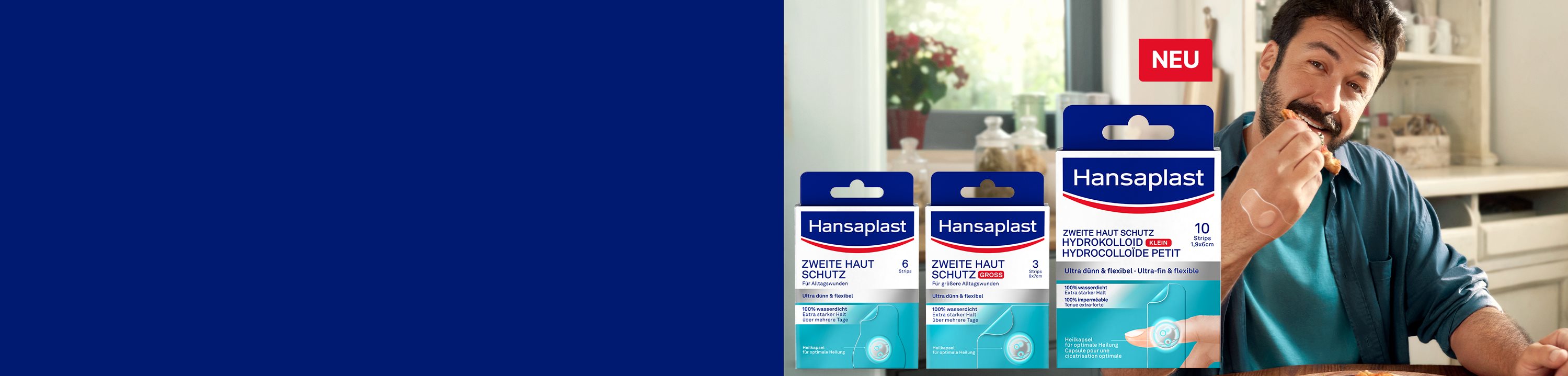 Hansaplast Zweite Haut Pflaster
