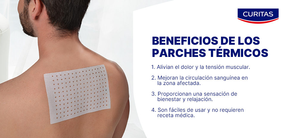 Parche para el dolor muscular