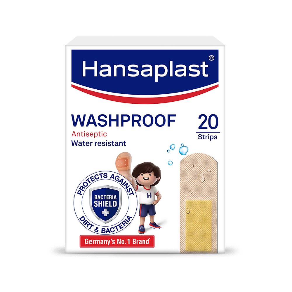 Hansaplast Washproof Plaster 20 Strips