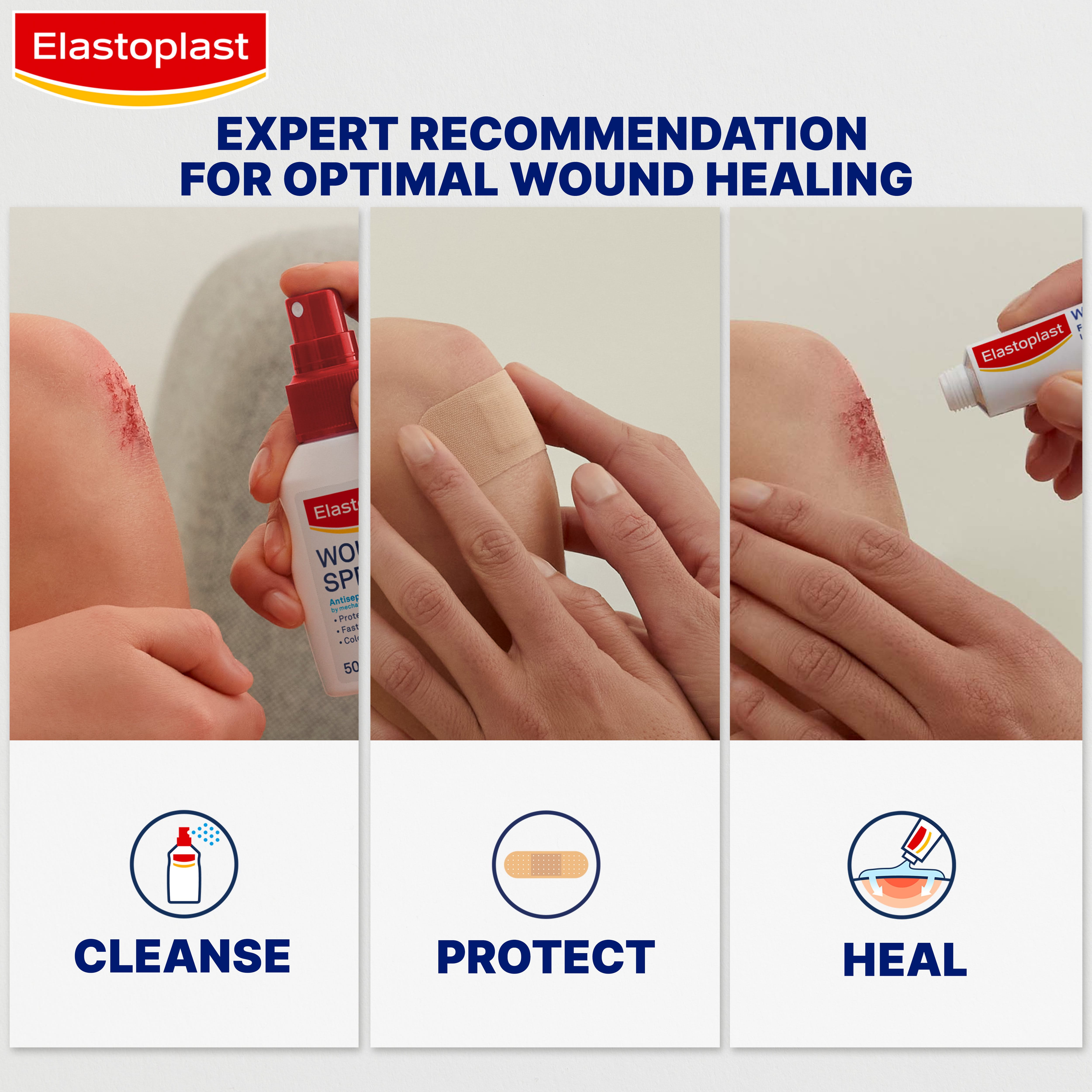Elastoplast healing routine