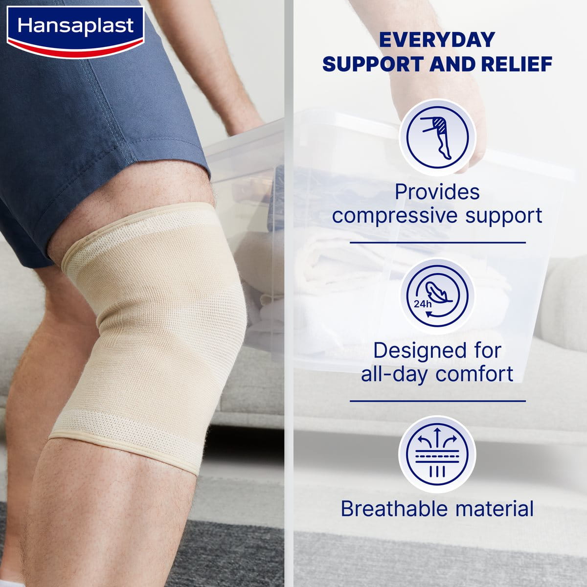 Compression bandage for knee sales
