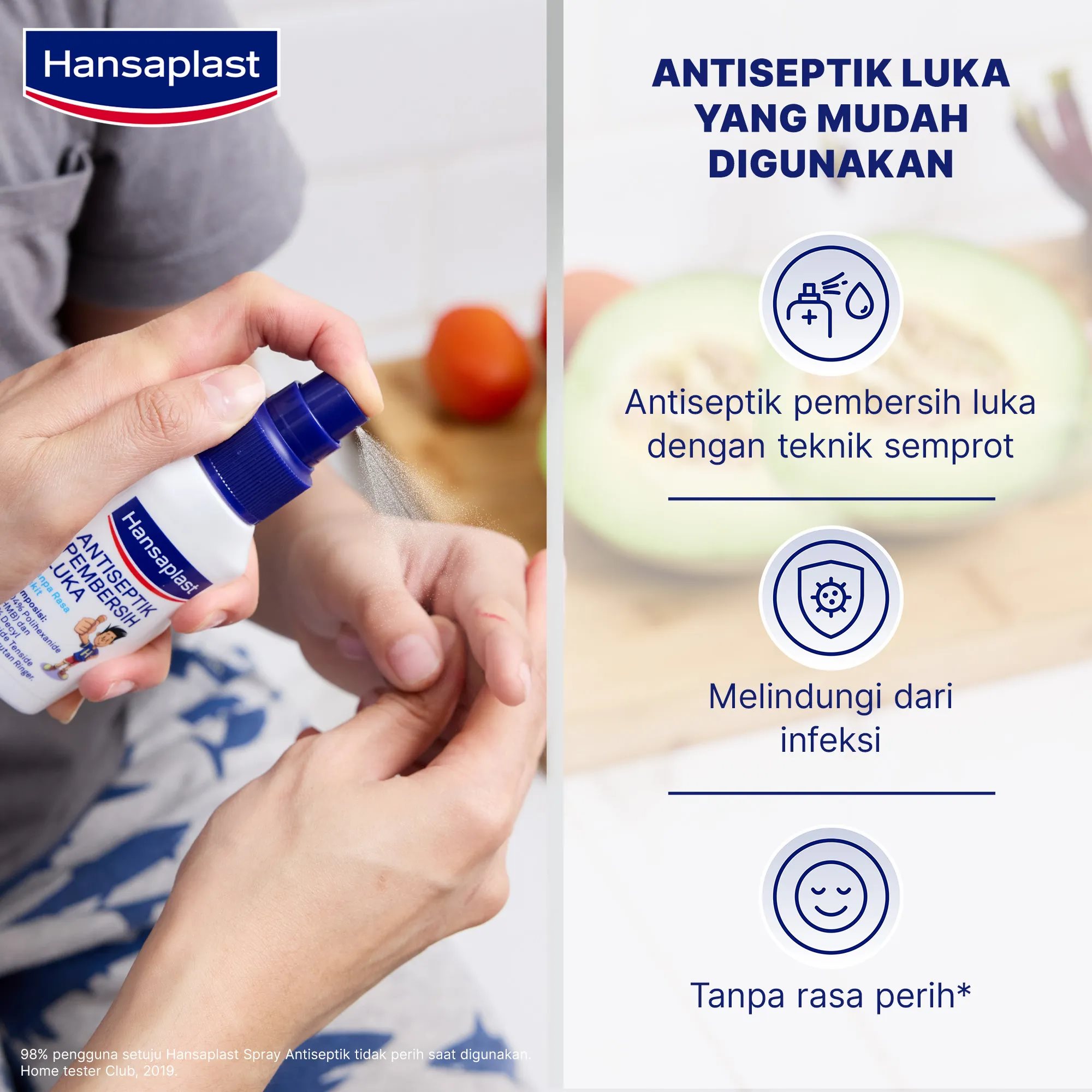 Hansaplast Antiseptik Pembersih Luka