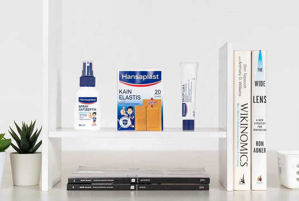 Rangkaian produk Hansaplast untuk cegah infeksi pada luka