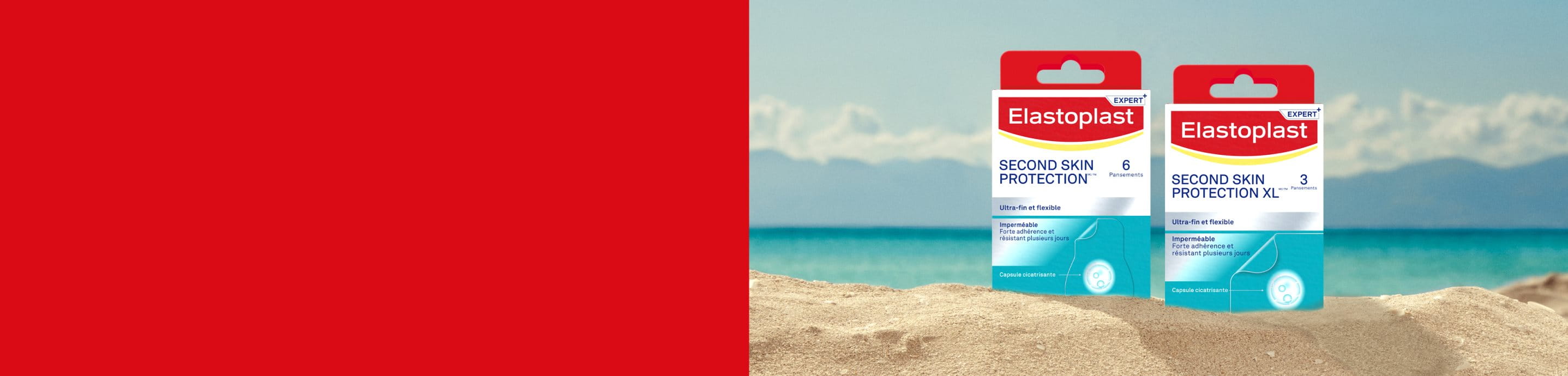 CICATRISATION RAPIDE
TENUE LONGUE DURÉE +72 HEURES 2X PLUS FLEXIBLE*